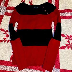Black and Red Thick Stripes ❤️